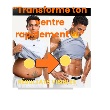 🔥 Brûlez plus de calories grâce à la sudation intense